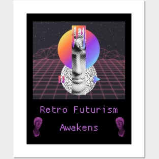 retrofuturism Posters and Art